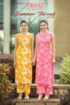Summer Threads Vol 5 By Ossm Cotton Printed Co Ord Set Suppliers In India